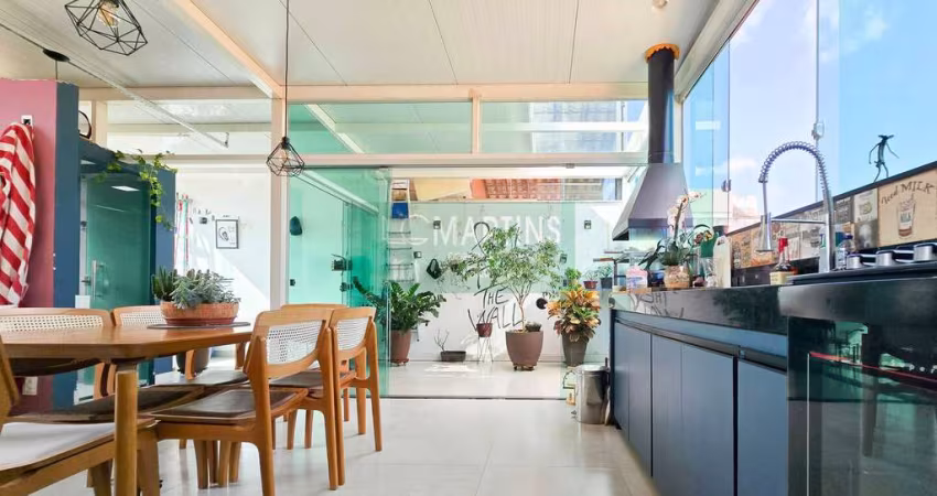 Linda Cobertura 3 Quartos com Terraço Gourmet – Conforto e Estilo!