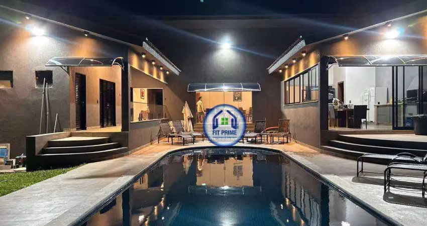 Rancho com 3 dormitórios à venda, 250 m² por r$ 2.200.000,00 - enseada azul ii - fronteira/mg