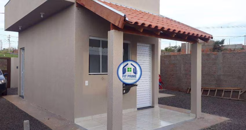 Casa com 2 dormitórios à venda, 70 m² por R$ 260.000,00 - Jardim dos Ipês - Bady Bassitt/SP