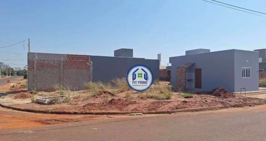 Terreno à venda, 152 m² por r$ 73.500,00 - alta floresta - potirendaba/sp