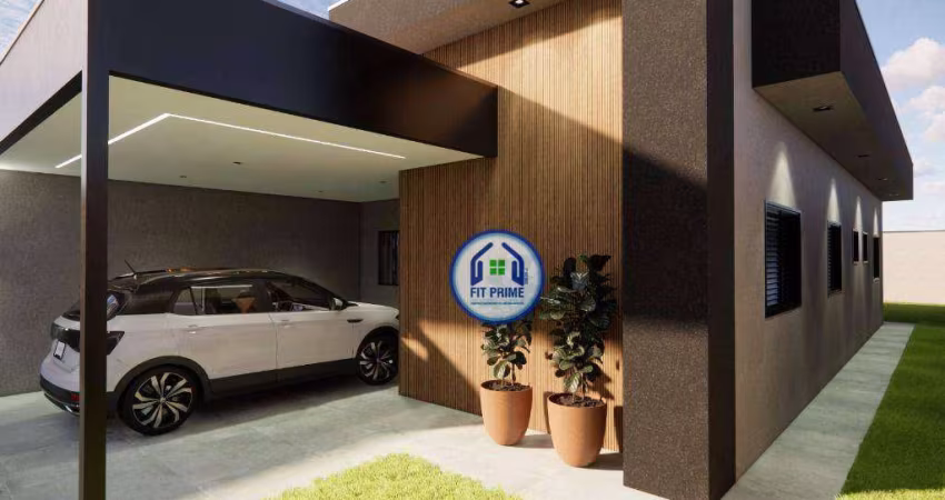 Casa com 3 dormitórios à venda, 85 m² por R$ 390.000,00 - Jardim Tangará - Bady Bassitt/SP
