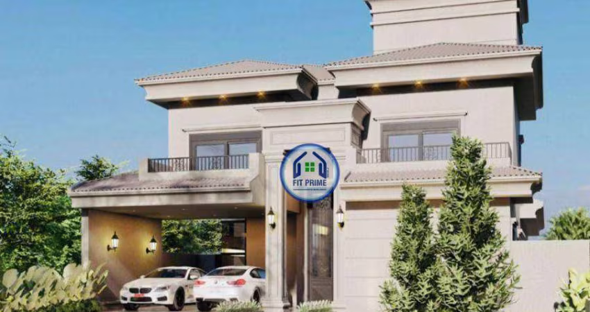 Sobrado com 3 dormitórios à venda, 303 m² por R$ 4.300.000 - Quinta do Golfe Jardins - São José do Rio Preto/SP