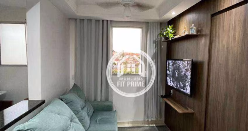 Apartamento com 2 dormitórios à venda, 50 m² por R$ 175.000,00 - Residencial Ana Célia - São José do Rio Preto/SP