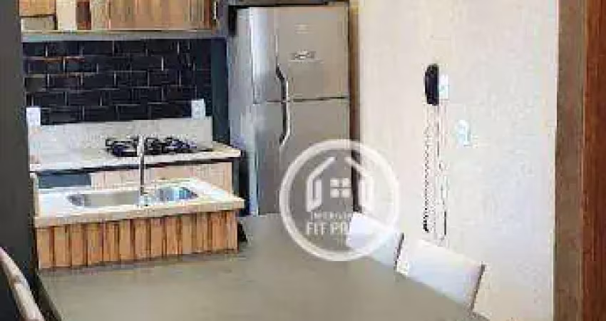 Apartamento com 2 dormitórios à venda, 42 m² por r$ 230.000,00 - residencial palestra - são josé do rio preto/sp