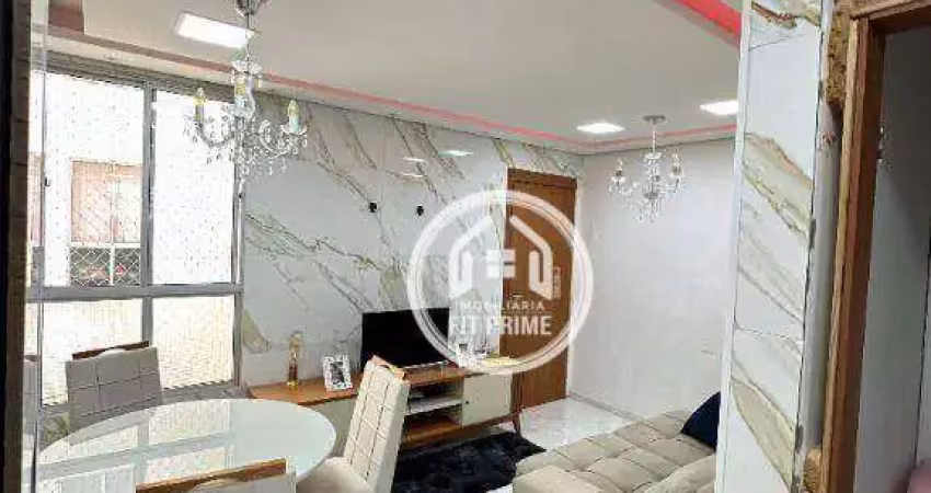 Apartamento com 2 dormitórios à venda, 40 m² por r$ 185.000,00 - jardim nunes - são josé do rio preto/sp