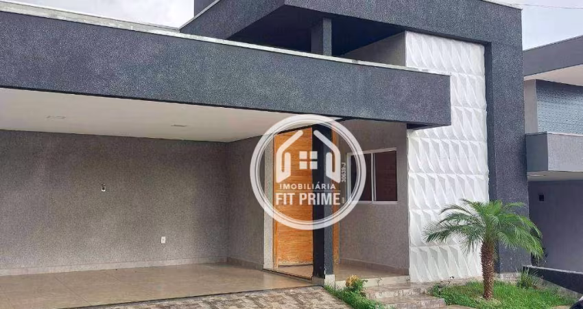 Casa com 3 dormitórios à venda, 140 m² por R$ 850.000 - Ideal Life Ecolazer Residence - São José do Rio Preto/SP
