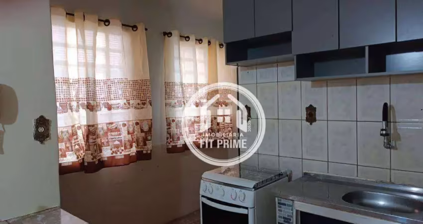 Apartamento com 2 dormitórios para alugar, 48 m² por r$ 1.050,00/mês - conjunto habitacional caic - são josé do rio preto/sp