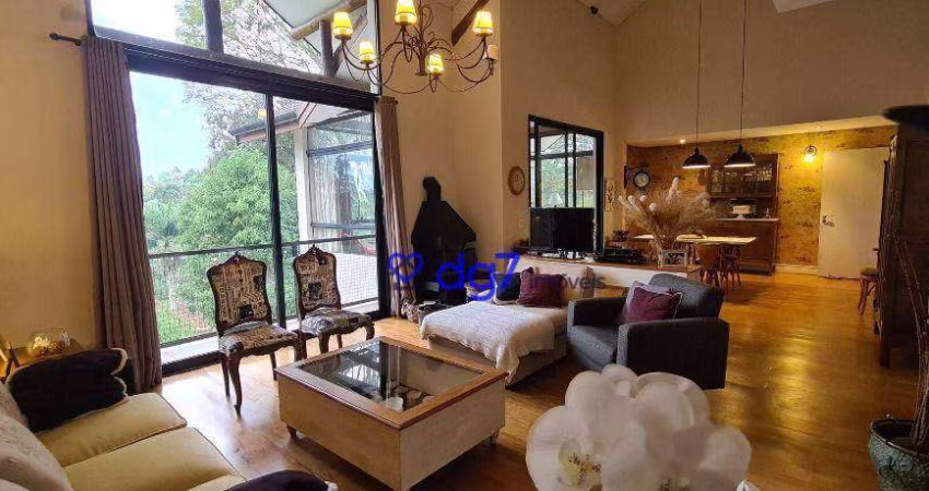 Casa com 3 dormitórios à venda, 2450 m² por R$ 2.599.000 - Granja Viana – Jardim Mediterrâneo - Cotia/SP