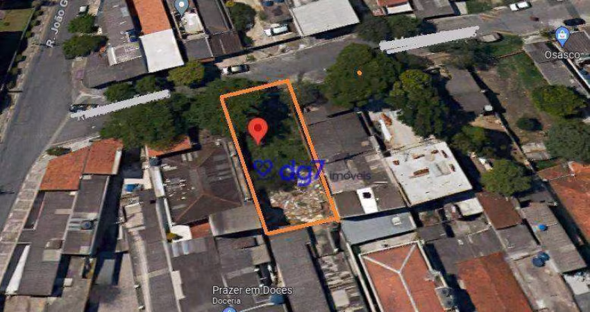 Terreno à venda, 262 m² por R$ 369.000,00 - Jardim Veloso - Osasco/SP