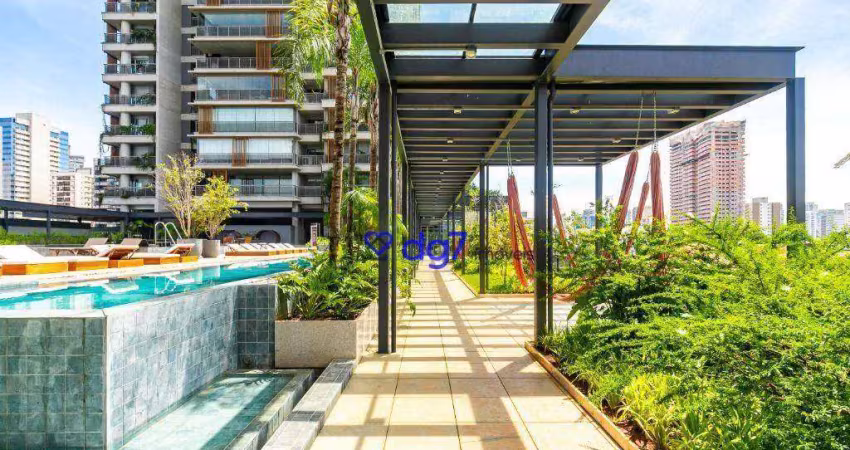 O parque cobertura com 4 suítes à venda, 410 m² por r$ 8.995.000 - brooklin - são paulo/jardim das acácias