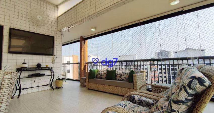 Cobertura plana com 3 dormitórios à venda, 214 m² por R$ 1.840.000 - Vila São Francisco - São Paulo/SP