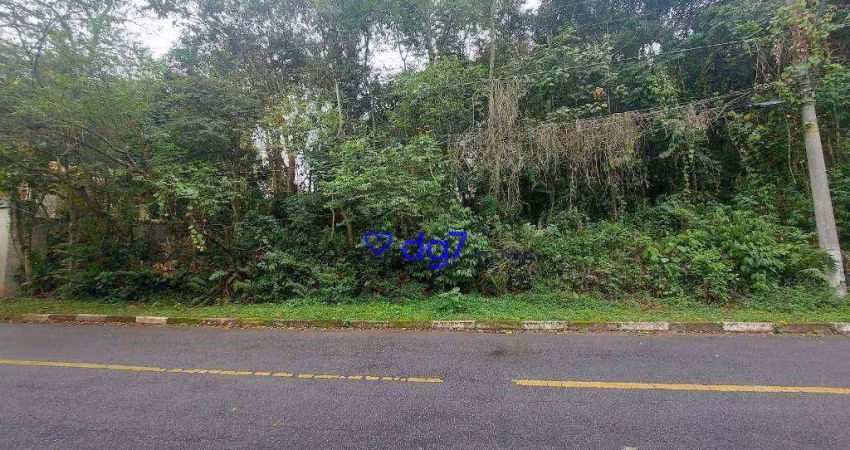 Terreno à venda, 2032 m² por r$ 1.800.000,00 - granja viana - carapicuíba/sp
