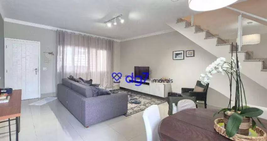Sobrado com 3 dormitórios, 3 suítes à venda, 151 m² - jardim bonfiglioli - são paulo/sp