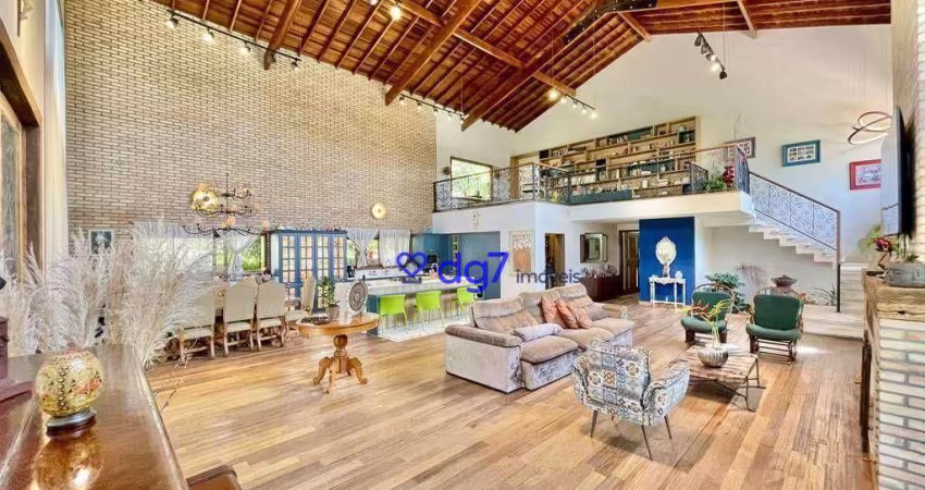 Luxuosa Casa de Campo Rústica Contemporânea – Sofisticação e Conforto Integrados 7 dormitórios sendo 5 suítes