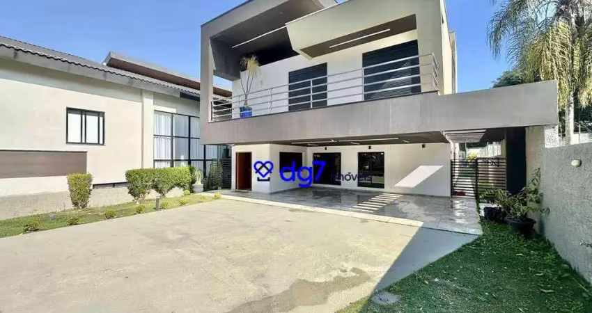 Conforto, segurança e lazer na granja viana – casa moderna de 4 suítes