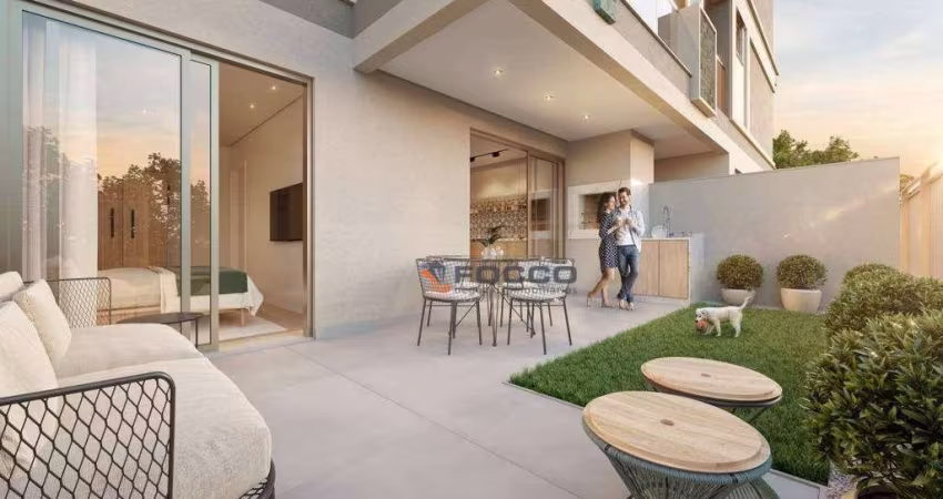 Apartamento com 2 dormitórios à venda, 100 m² por R$ 1.017.507,37 - Praia de Palmas - Governador Celso Ramos/SC