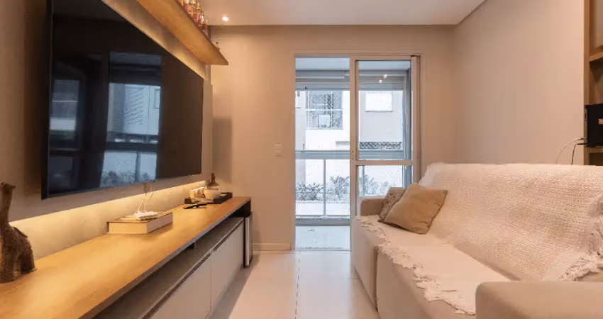 Apartamento com 02 dormitórios (01 suíte) no centro de são josé/sc 