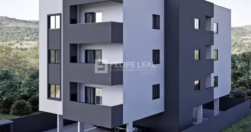 Apartamento com 02 dormitórios localizado no bairro serraria em são josé/sc