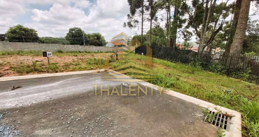 Terreno em condomínio fechado à venda na Estrada Guilherme Weigert, 588, Santa Cândida, Curitiba