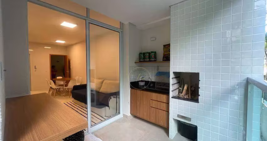 Apartamento com 2 dormitórios à venda, 70 m²- praia das toninhas - ubatuba/sp