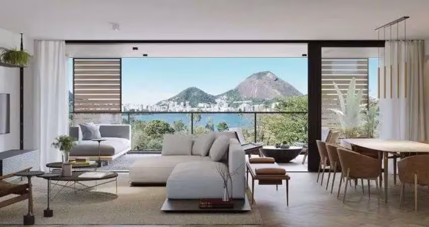 Apartamento 3 suítes 183 m² em lagoa - rio de janeiro - rj