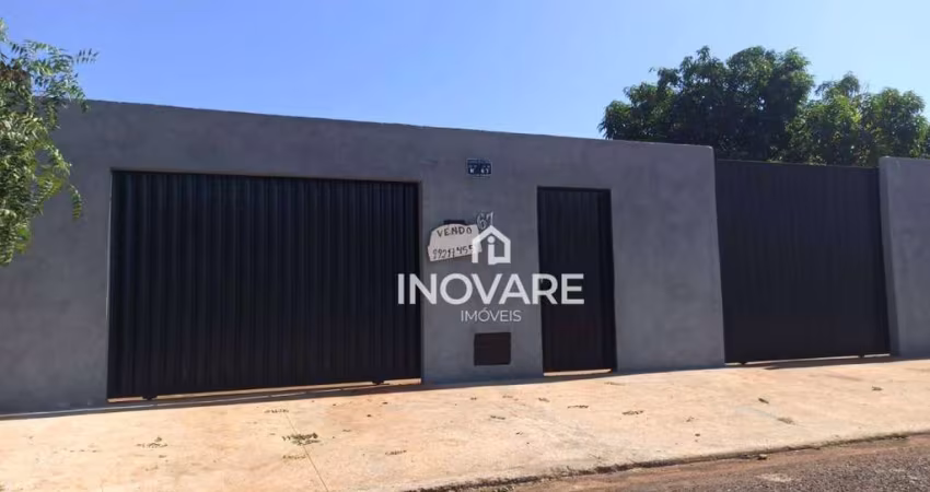 Casa com 2 dormitórios à venda, 62 m² por R$ 185.000,00 - Dona Guri - Itumbiara/GO