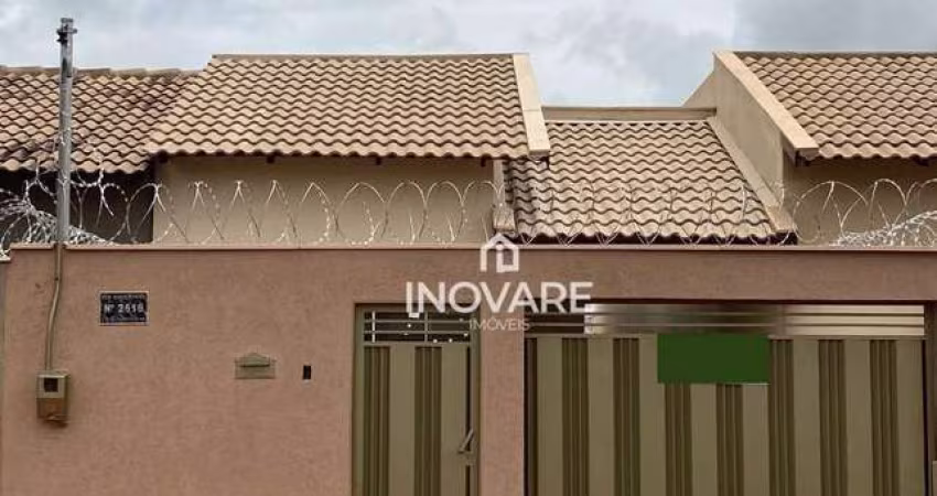 Casa com 2 dormitórios à venda, 91 m² por R$ 245.000,00 - Setor Buritys - Itumbiara/GO