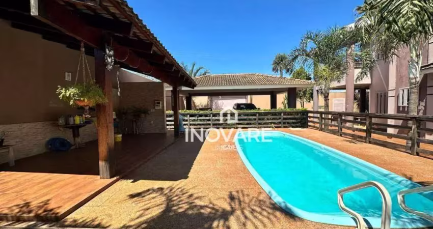 Casa com 4 dormitórios à venda, 206 m² por r$ 1.800.000,00 - jardim américa - itumbiara/go