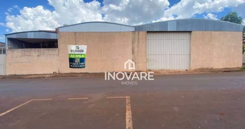 Galpão para alugar, 360 m² por r$ 6.000,00/mês - centro - itumbiara/go