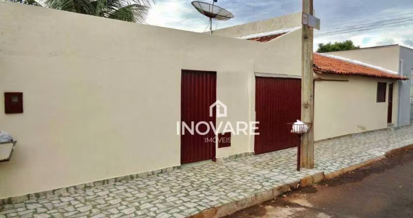 Casa com 2 dormitórios para alugar, 90 m² por R$ 1.300,00/mês - Vila Vitória - Itumbiara/GO