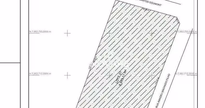 Área à venda, 6843 m² por r$ 1.500.000,00 - setor santos dumont - itumbiara/go