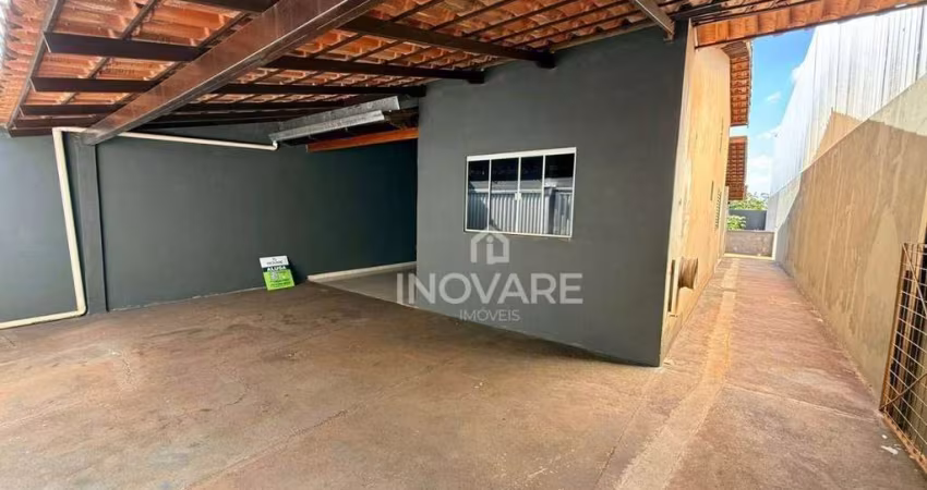 Casa com 2 dormitórios para alugar, 80 m² por R$ 1.518,00/mês - Buritis III - Itumbiara/GO