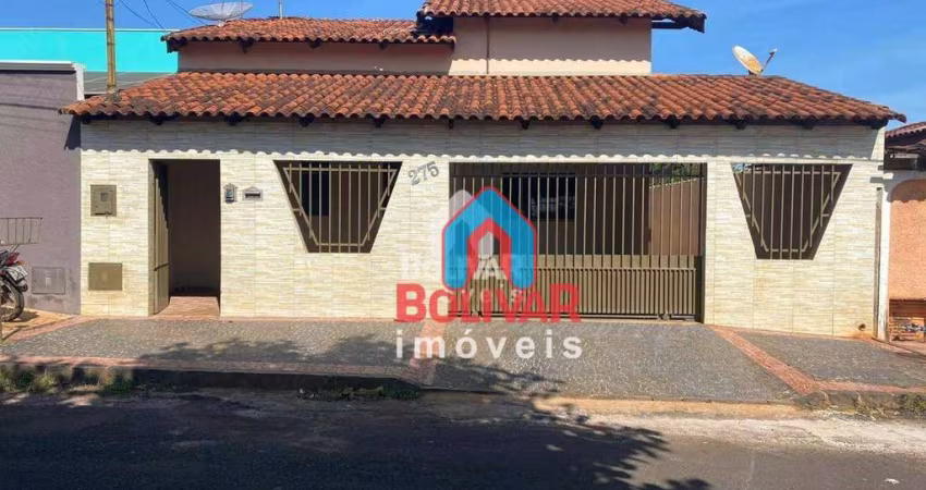 Casa com 2 dormitórios para alugar, 183 m² por R$ 1.600,00/mês - Setor Paranaíba - Itumbiara/GO