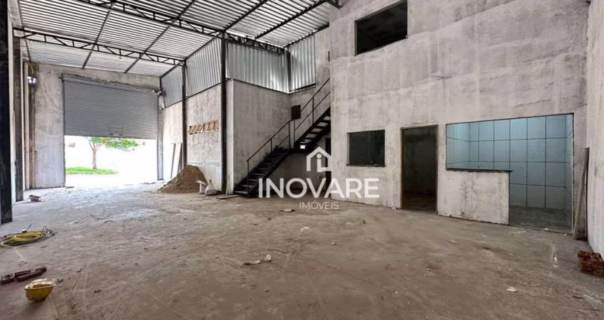 Galpão, 170 m² - venda por R$ 500.000,00 ou aluguel por R$ 3.000,00/mês - Buritis - Itumbiara/GO