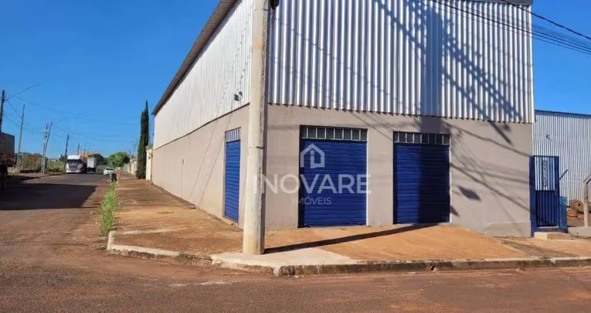 Galpão para alugar, 260 m² por r$ 3.000,00/mês - setor santa rita - itumbiara/go