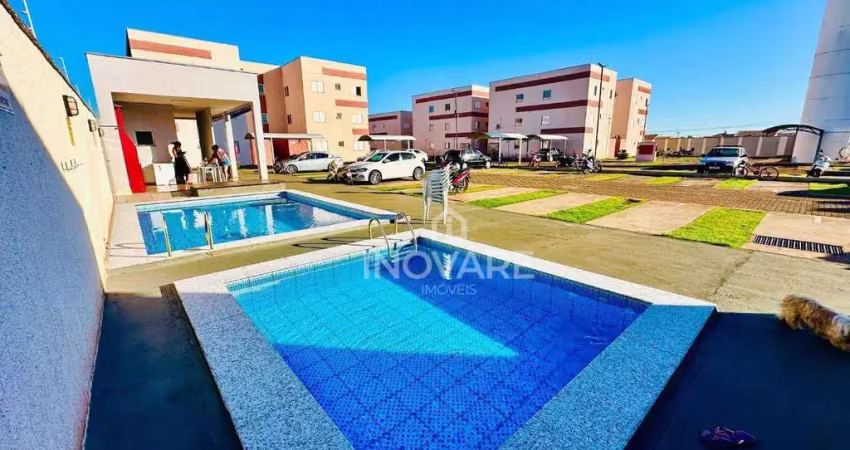 Apartamento com 2 dormitórios para alugar, 50 m² por r$ 1.000,00/mês - jardim europa - itumbiara/go