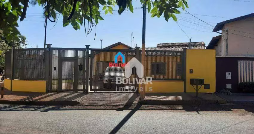 Casa com 3 dormitórios para alugar, 124 m² por r$ 1.700,00/mês - setor santa inês - itumbiara/go