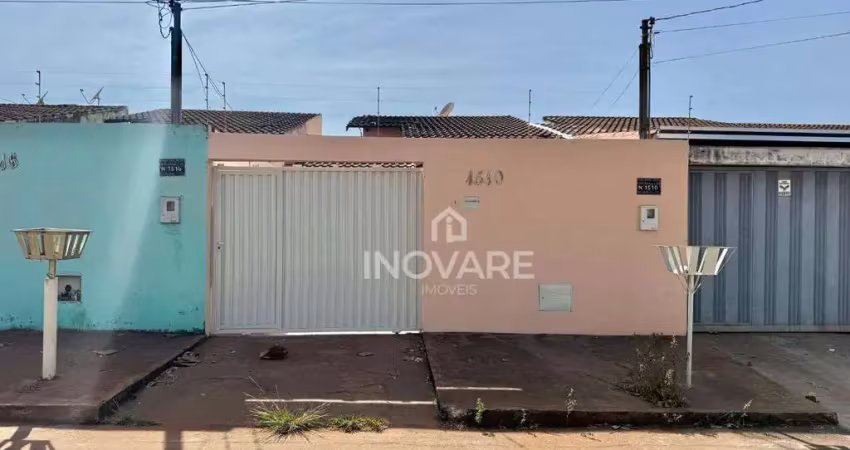 Casa com 2 dormitórios à venda, 74 m² por r$ 275.000,00 - buritis iii - itumbiara/go