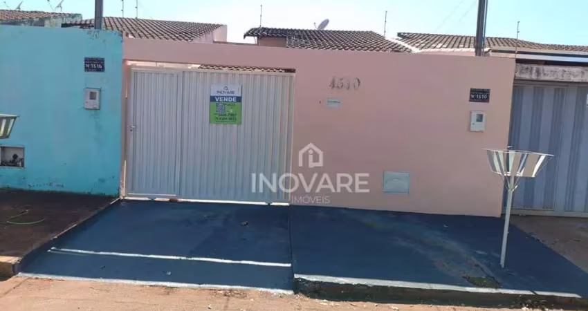 Casa com 2 dormitórios à venda, 74 m² por r$ 260.000,00 - buritis iii - itumbiara/go