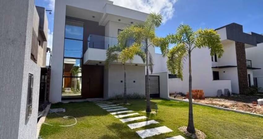 Casa em Condomínio para Venda em Camaçari, Catu de Abrantes (Abrantes), 4 dormitórios, 3 suítes, 4 banheiros, 3 vagas