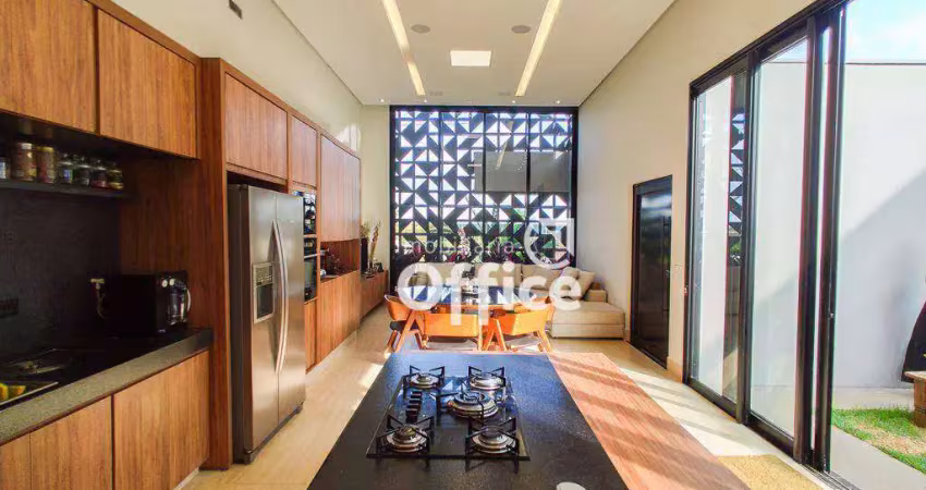 Casa com 3 quartos à venda, 170 m² por r$ 1.300.000 - condomínio terras alpha anápolis - anápolis/go