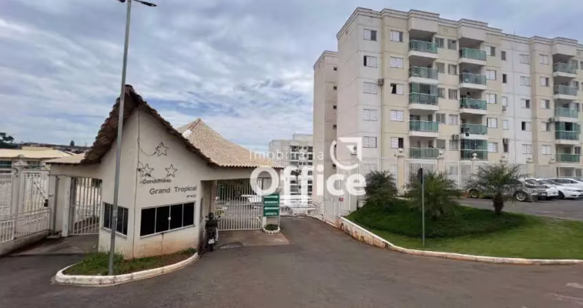 Apartamento com 2 dormitórios para alugar, 50 m² por R$ 1.865,00/mês - Vila Formosa - Anápolis/GO
