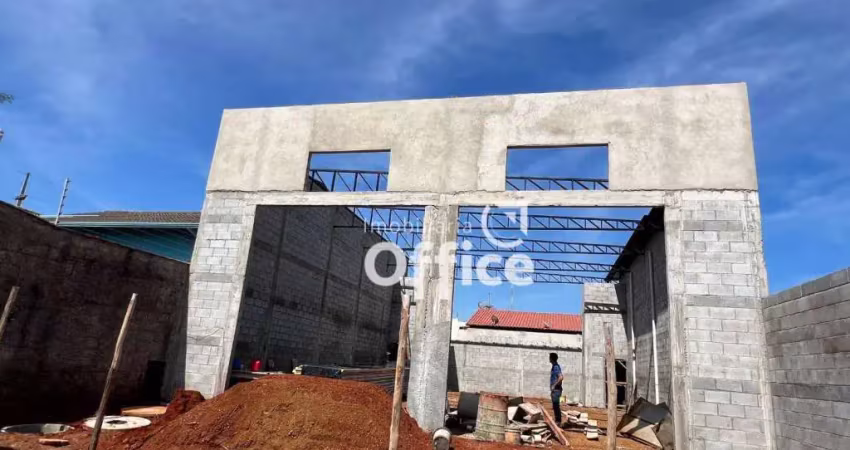 Galpão, 240 m² - venda por r$ 900.000,00 ou aluguel por r$ 4.500,00/mês - parque brasília 2ª etapa - anápolis/go