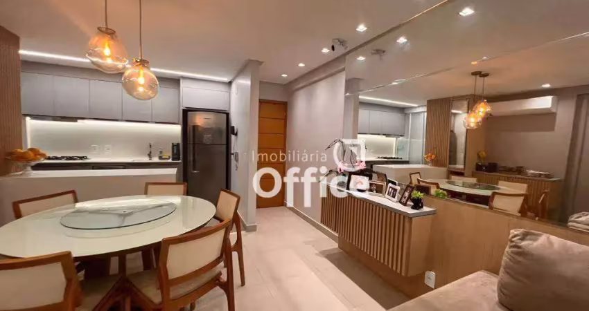 Apartamento incrível todo mobiliado com 3 quartos sendo 1 suíte em localização privilegiada próximo ao anashopping!