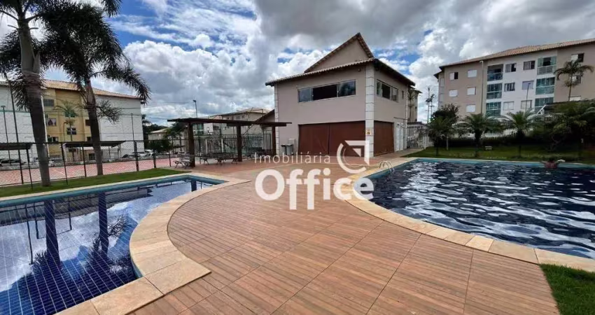 Apartamento com 2 quartos à venda, 55 m² por r$ 225.000 - jibran el hadj - anápolis/go