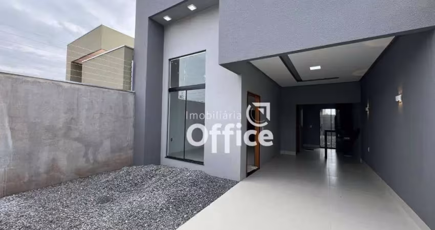 Casa com 3 quartos à venda, 120 m² por r$ 370.000 - víviam parque 2ª etapa - anápolis/go