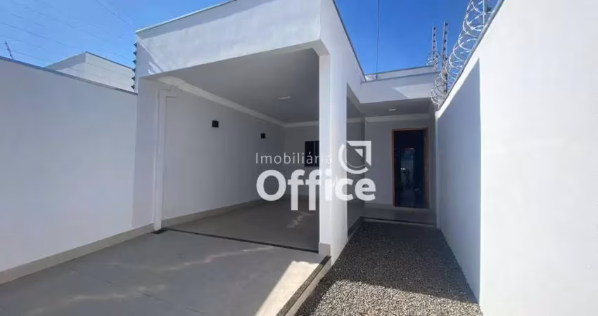Casa com 3 quartos à venda, 108 m² por r$ 360.000 - setor sul jamil miguel - anápolis/go