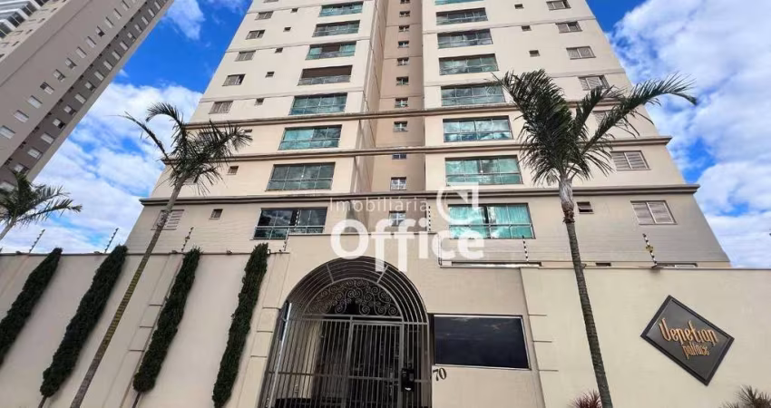 Apartamento com 3 dormitórios para alugar, 85 m² por R$ 4.950,00/mês - Jundiaí - Anápolis/GO