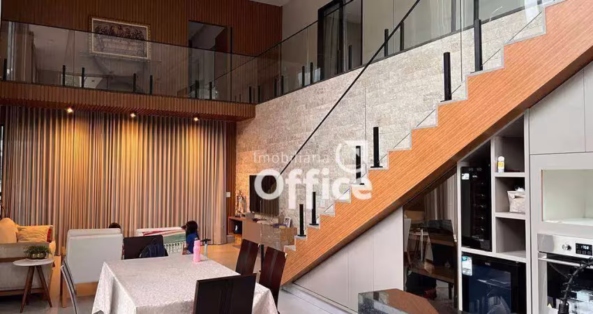 Sobrado com 6 dormitórios à venda, 330 m² por r$ 1.900.000,00 - residencial roses garden - anápolis/go