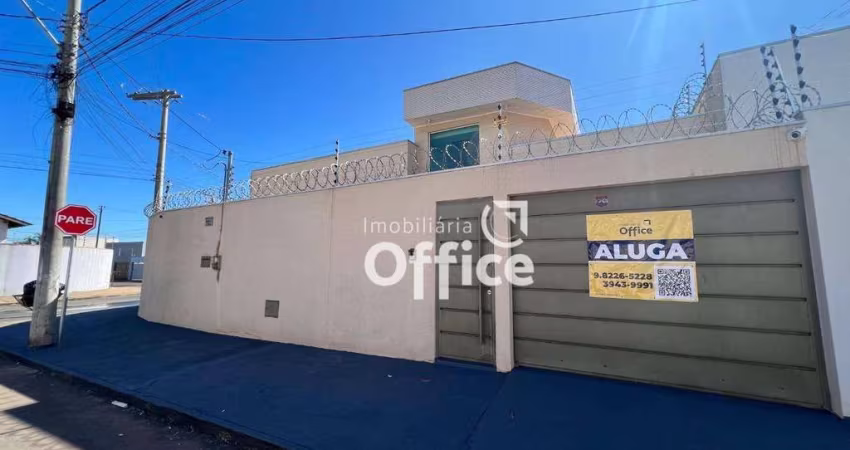 Casa com 3 dormitórios para alugar, 180 m² por r$ 2.500,00/mês - residencial vale do sol - anápolis/go
